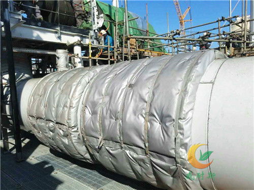 內(nèi)蒙古鄂爾多斯伴熱帶加熱防凍衣化工廠保溫材料
